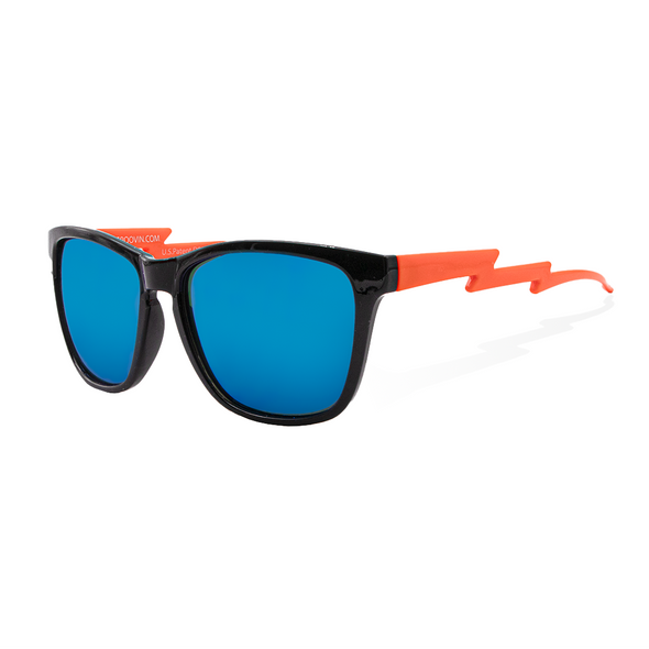 Electric Gecko, Black & Orange