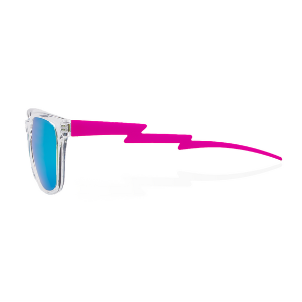 Electric Gecko, Clear & Pink