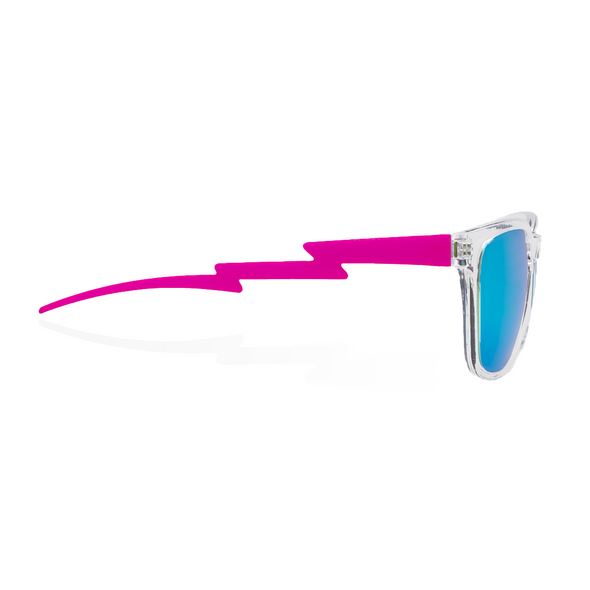 Electric Gecko, Clear & Pink