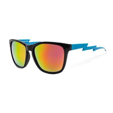 Tropical Lava, Black & Blue