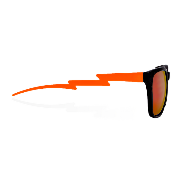 Tropical Lava, Black & Orange