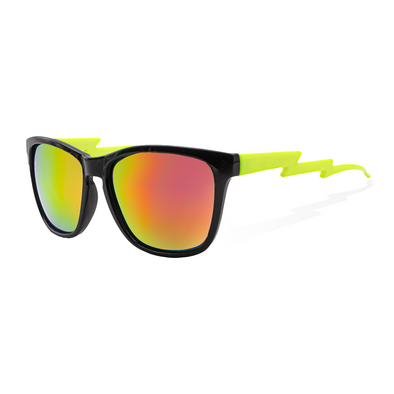 Tropical Lava, Black & Yellow