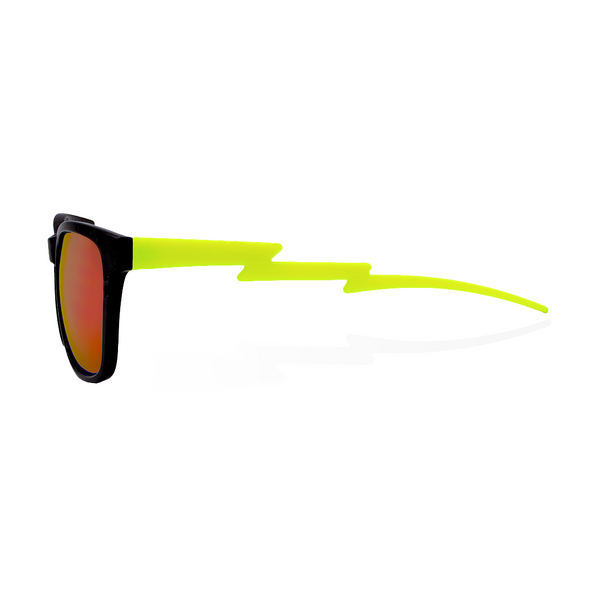 Tropical Lava, Black & Yellow