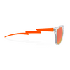 Tropical Lava, Clear & Orange