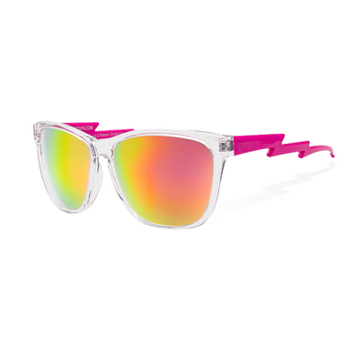 Tropical Lava, Clear & Pink