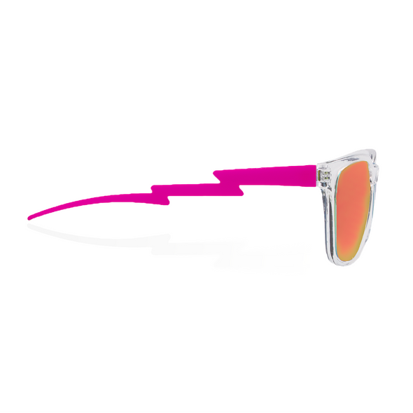 Tropical Lava, Clear & Pink